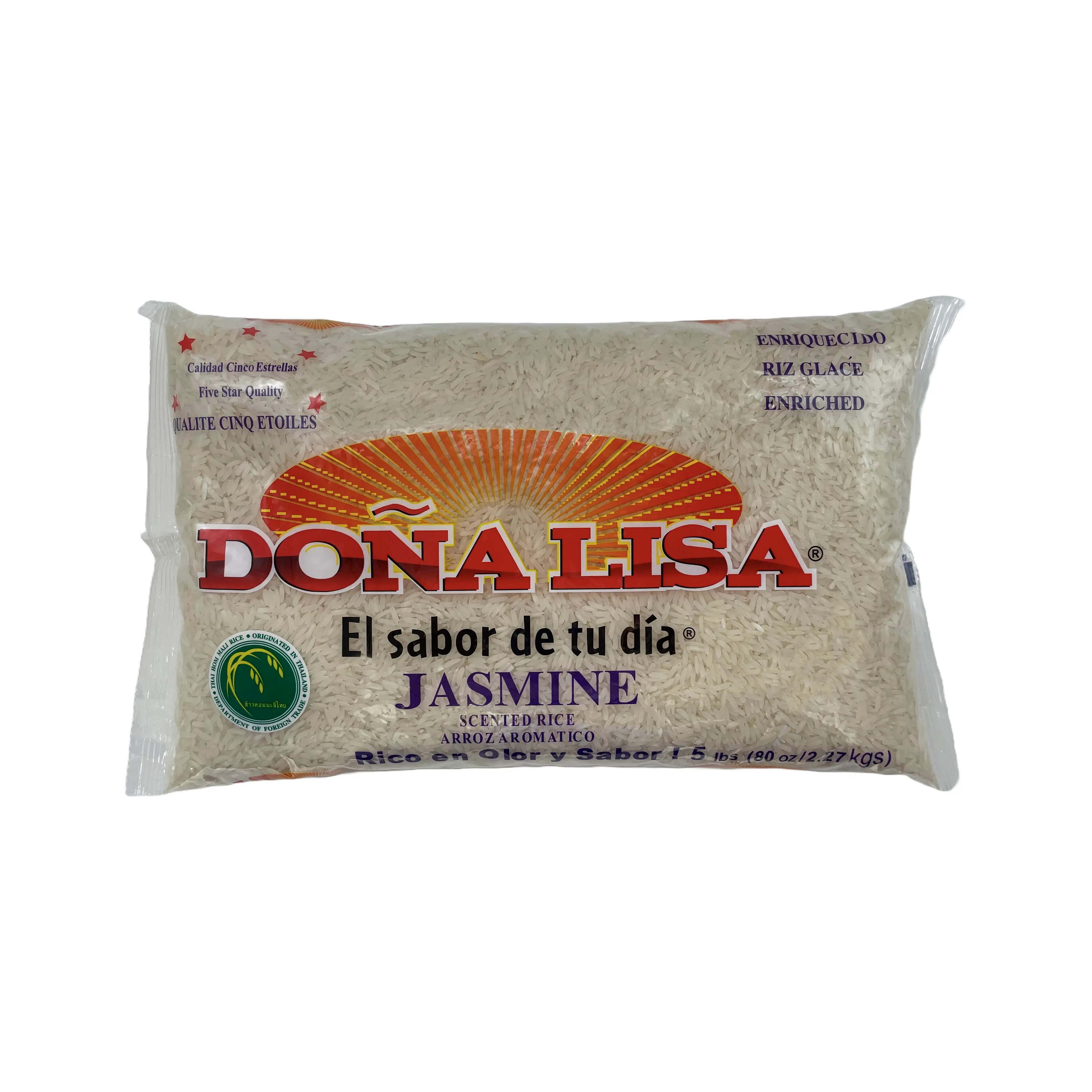 Arroz Jasmine Doña Lisa 5 Lbrs