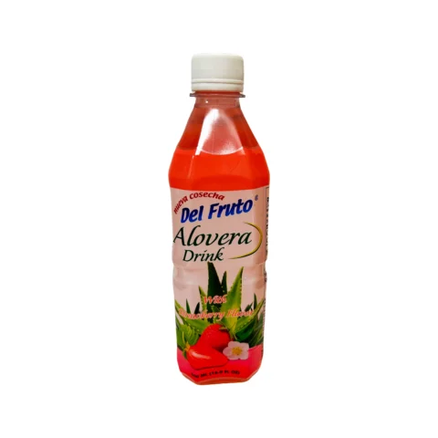 Bebida de Aloe Vera sabor fresa 500 ml – Nueva Cosecha del Fruto
