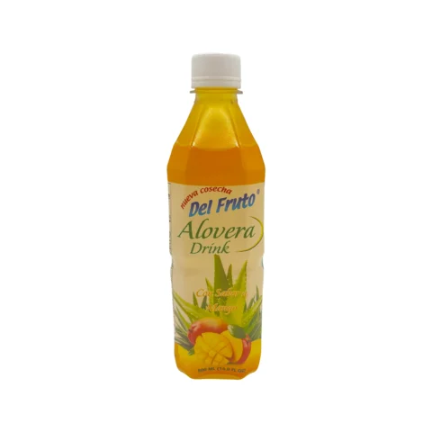 Bebida de aloe vera con sabor a mango Nueva Cosecha del Fruto 500ml – refrescante y saludable