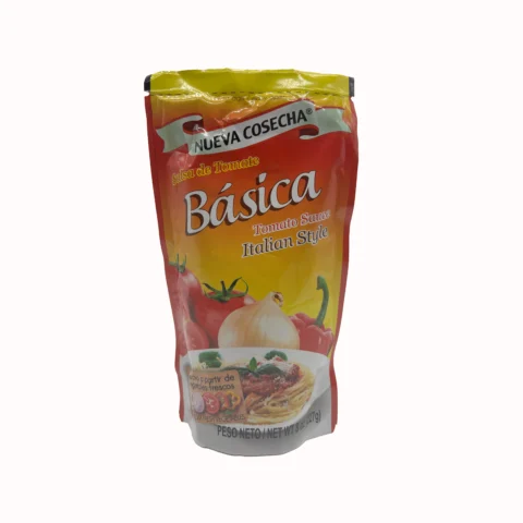 Salsa básica estilo italiana Nueva Cosecha en presentación 6x4x8oz