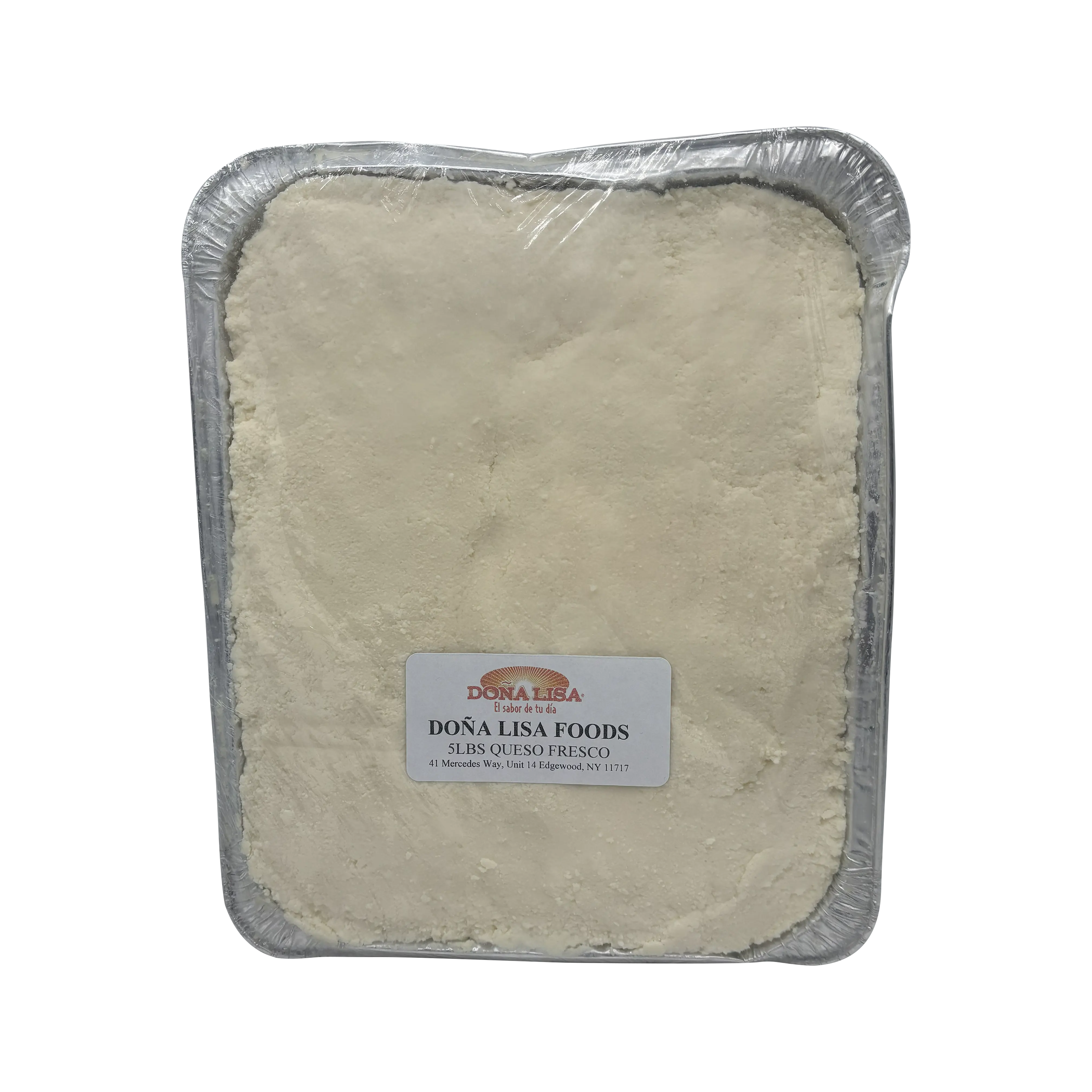 Doña Lisa Queso Fresco en Bandeja 5 Lbs.