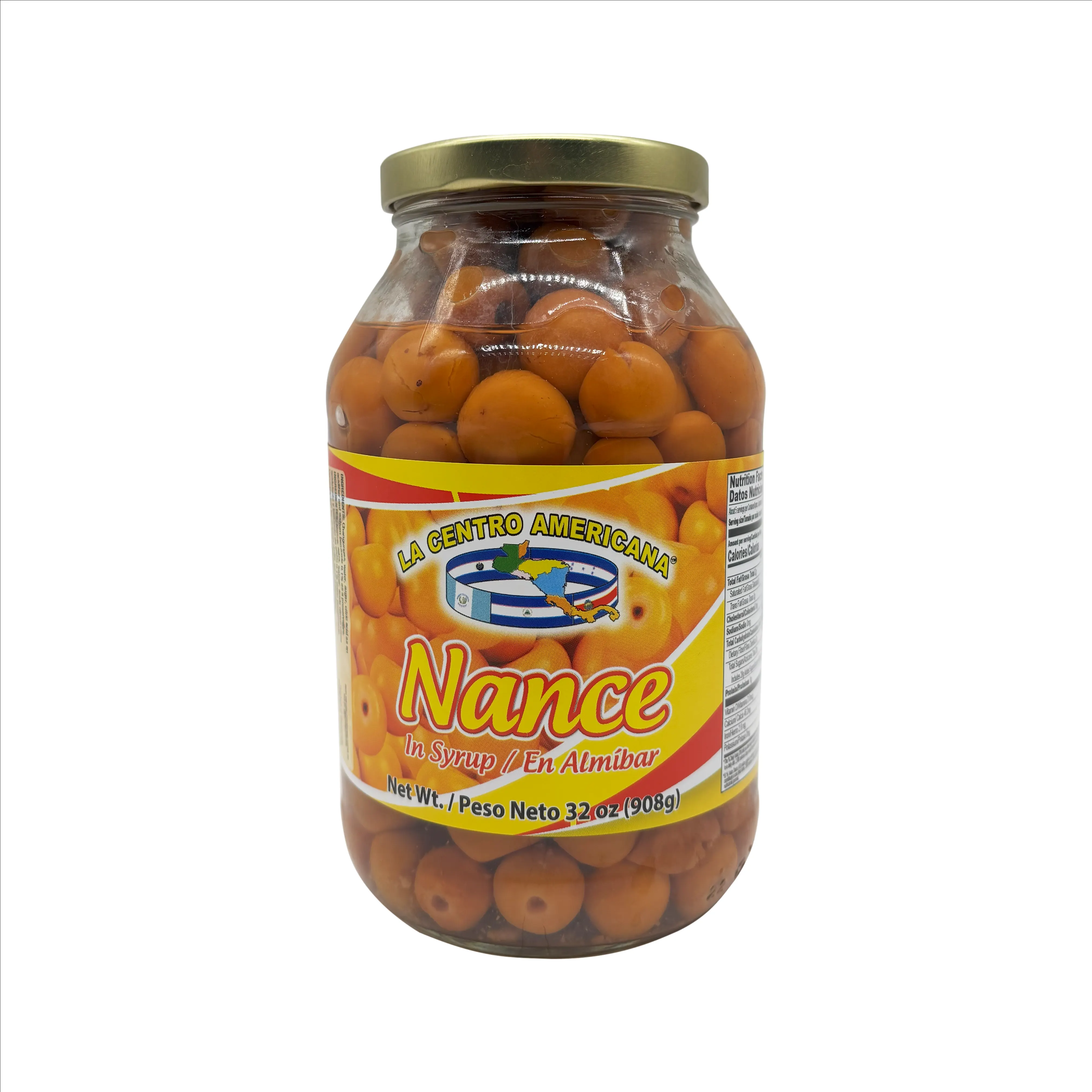 Nance en almibar de 32 Oz.