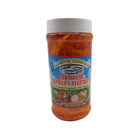 Curtido de Repollo y Vegetales