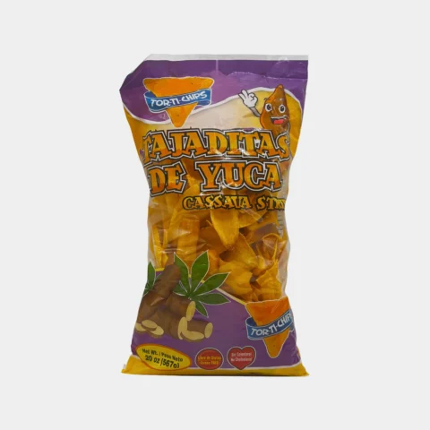 Chips de yuca Tor-Ti-Chips 20oz – tajaditas crujientes y sabrosas