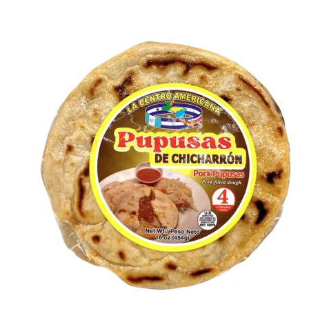 Pupusas de chicharrón LCA paquete 4 unidades