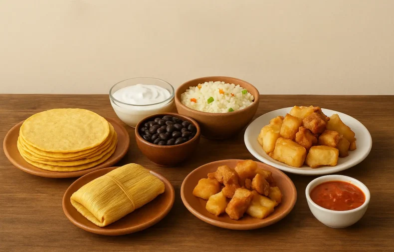 Comida centroamericana, Ingredientes tradicionales, Cultura latina, Productos Doña Lisa