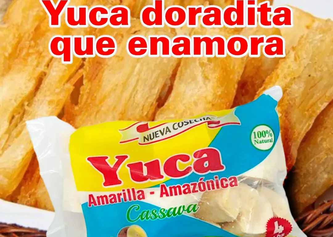 Yuca desvenada Doña Lisa lista para cocinar, ideal para recetas tradicionales centroamericanas