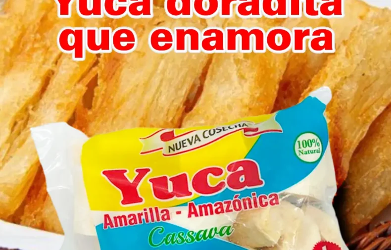 Yuca desvenada Doña Lisa lista para cocinar, ideal para recetas tradicionales centroamericanas