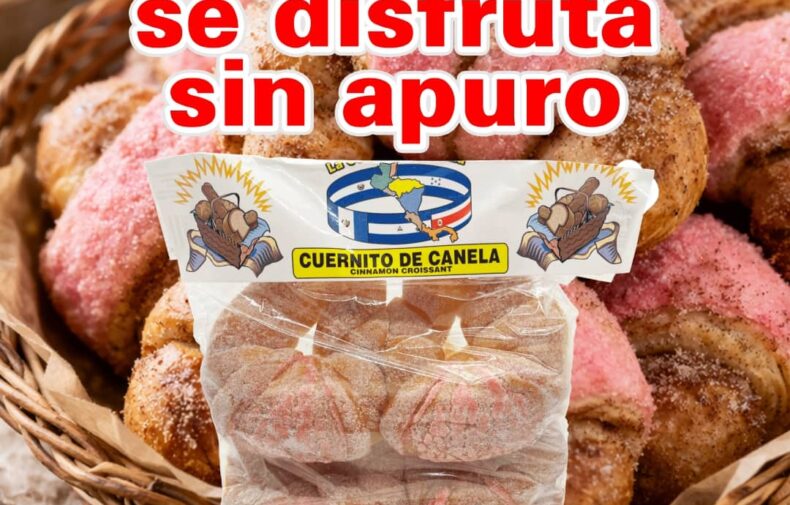 Cuernitos de canela dulces tradicionales latinos ideales para desayuno o merienda