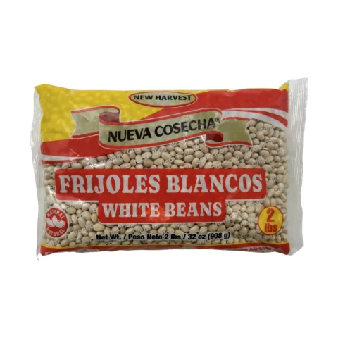 Bolsa de Frijoles Blancos Nueva Cosecha 2 lb disponible en Doña Lisa Food Inc para preparar recetas tradicionales centroamericanas en Estados Unidos.