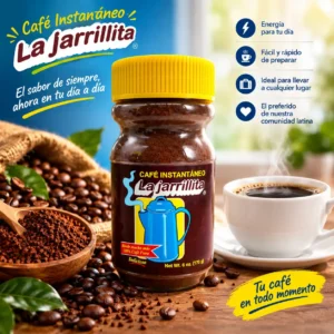 Café instantáneo La Jarrillita para disfrutar en cualquier momento del día